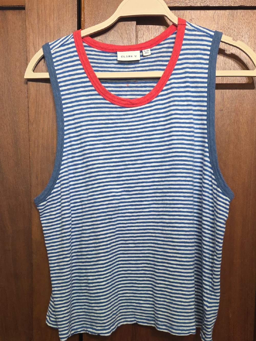 Clare V. Striped Tank Top